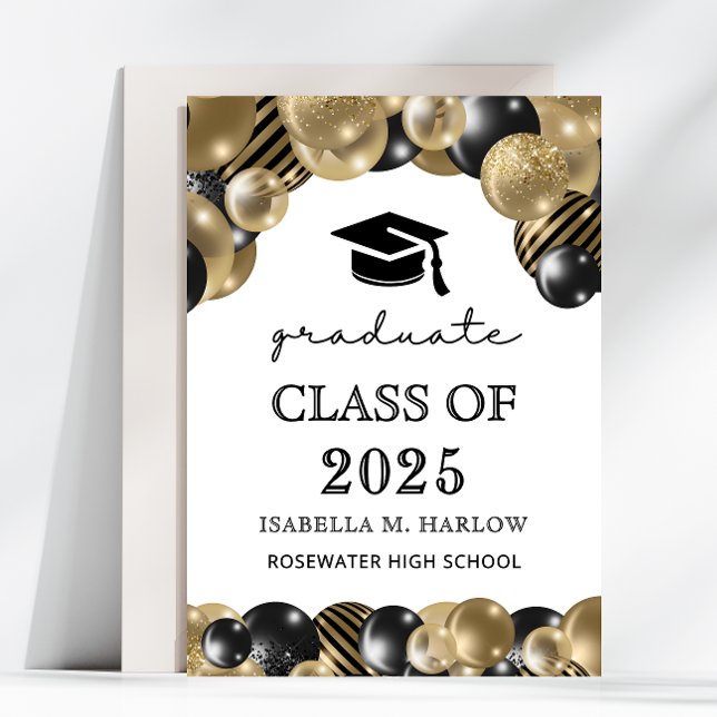 Modern Script Graduate Announcement (Creator Uploaded)