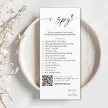 Modern Script I spy wedding game Reception Photo  Menu<br><div class="desc">Modern Minimalist i Spy Wedding Hashtag Game I Spy Wedding Game Template,  Hashtag Game,  Wedding Scavenger Game, Wedding Photo Hunt Game,  Reception</div>