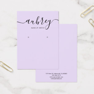 Modern Script Light Purple