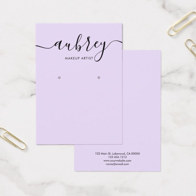 Modern Script Light Purple (Office)