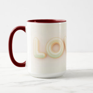 Modern Script Lovely Aesthetic  Mug