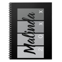 Modern Script Name Design – Black & Silver Minimal