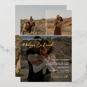 Modern script names 4 photos chic wedding
