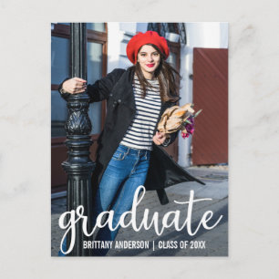 Modern Script Party Invitation Photo W