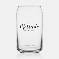 Modern Script Personalised Bridesmaids