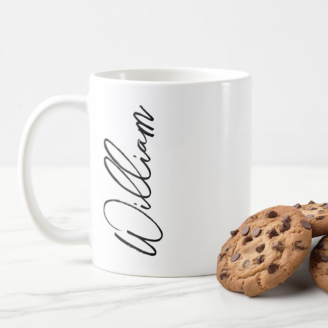 Modern Script Personalised Name Coffee Mug (Creator Uploaded)