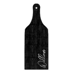 Modern Script Personalised Name Cutting Board