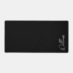 Modern Script Personalised Name Desk Mat