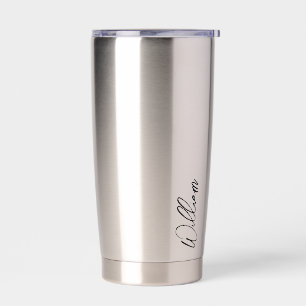 Modern Script Personalised Name Insulated Tumbler