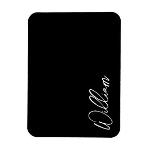 Modern Script Personalised Name Magnet