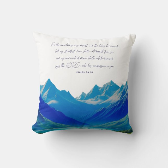 Modern Scripture Isaiah 54 Cushion (Front)