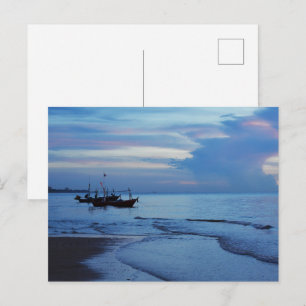 Modern Sea View Flat Postcard