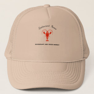 Modern seafood Restaurant & Market crayfish  Trucker Hat