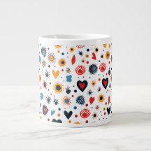 Modern Seamless Batik Pattern