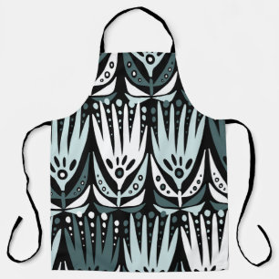 Modern seamless vintage abstract pattern with simp apron