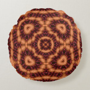 Modern seamless wallpaper tiles patternabstract,an round cushion