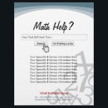 Modern Search Bar Math Tutor Flyers<br><div class="desc">Modern Search Bar Math Tutor Flyers</div>