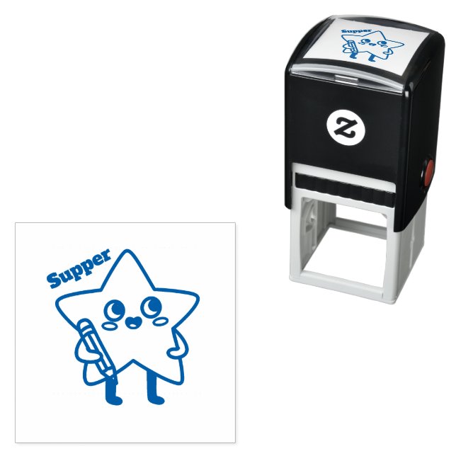 modern Self-Inking  Star Stamp /Teacher Stamp  (In Situ)