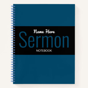 Modern Sermon Notebook