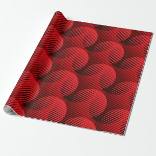 Modern shapes geometric seamless pattern wrapping paper
