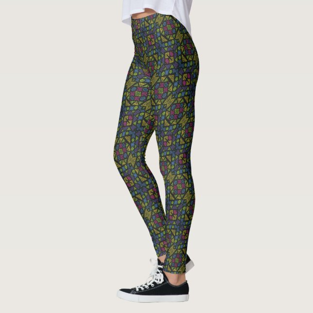 Modern Shapes Leggings (Left)