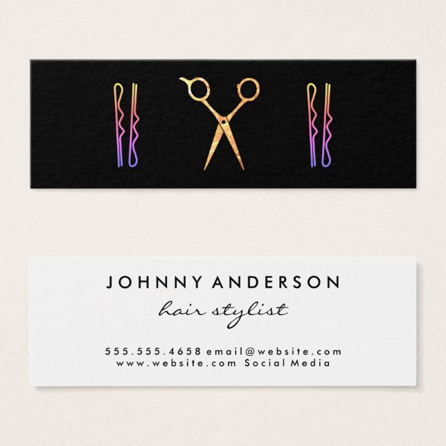 Modern Shears / Hair Pins Appointment (Front & Back)