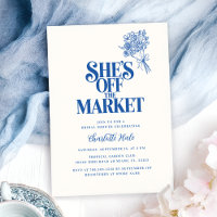 Modern She's Off The Market Farmers Bridal Shower
