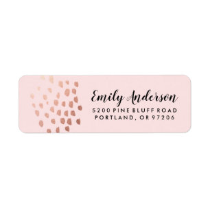 Modern Shimmer   Address Labels