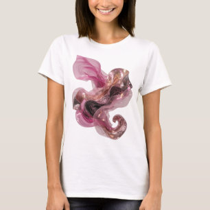 Modern Silver ABSTRACT ART Art Print T-Shirt