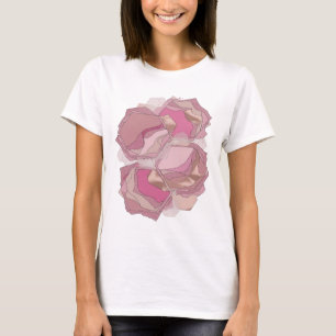 Modern Silver ABSTRACT ART Artistic Motif v2 T-Shirt