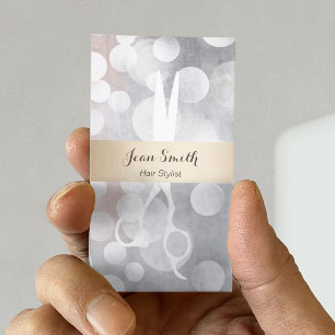Modern Silver & Gold Hair Stylist Appointment