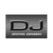 Modern Silver Metal Professional DJ Business Card