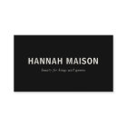 Modern, simpel, professional, salon, black