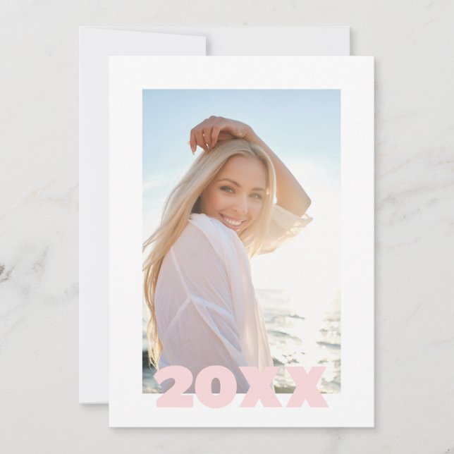 Modern Simple 2022 Graduation Invitation (Front)