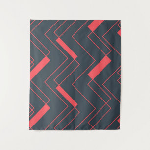Modern, simple, abstract, vibrant, trendy pattern tapestry