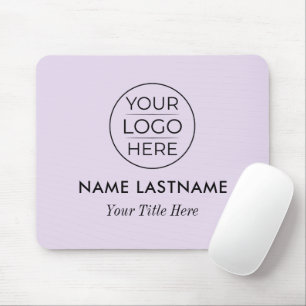 Modern Simple Add Your Logo Mouse Mat