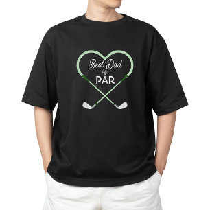 Modern Simple Best Dad by Par Men T-Shirt