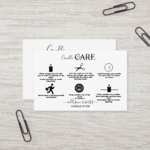 Modern Simple Black and White Business Business Card