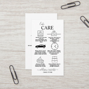 Modern Simple Black and White Business Card