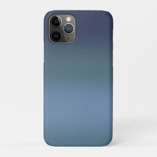 Modern Simple Blue navy Gradient Colour iPhone 11 Pro Case