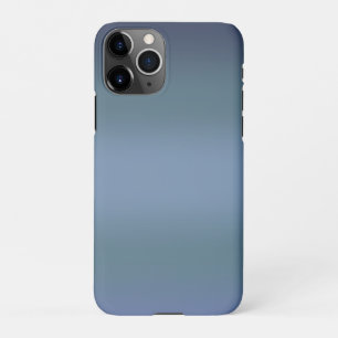 Modern Simple Blue navy Gradient Colour iPhone 11Pro Case