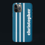 Modern Simple Blue Pool Monogram Name iPhone 11 Pro Case<br><div class="desc">Elevate your phone with this modern simple monogram case, designed with a clean minimalist layout and fully customizable initials. Perfect for those who love timeless style, this sleek phone cover offers a personalized touch while keeping your device protected. Ideal for everyday use, gifting, or anyone searching for a chic custom...</div>