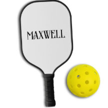 Modern Simple Bold Black White Family Name