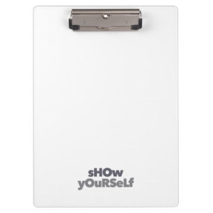 Modern, simple, bold, urban design Show Yourself Clipboard