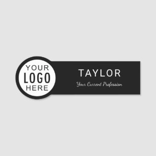 Modern Simple Business Logo Corporate Name Tag