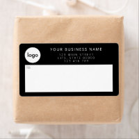 Modern Simple Business Logo Mailing Shipping