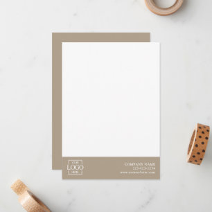 Modern Simple Business Logo Professional Editable Card
