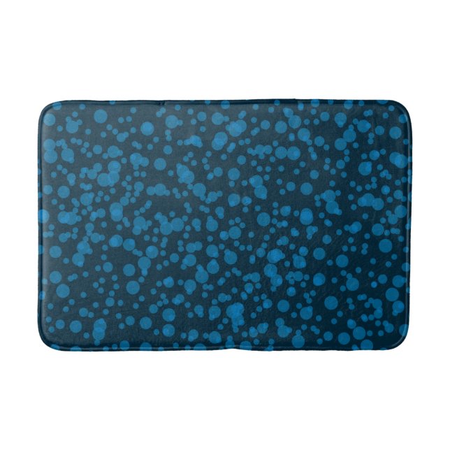 Modern, simple celebration concept graphic art bath mat (Front)