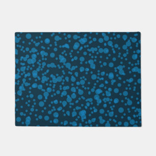 Modern, simple celebration concept graphic art doormat