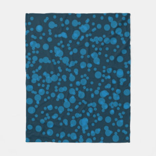 Modern, simple celebration concept graphic art fleece blanket